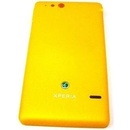 Náhradné kryty na mobilné telefóny Kryt Sony Xperia Go ST27i zadný žltý