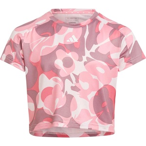 Adidas Тениска Essentials AEROREADY Seasonal Print Crop (IJ9590)