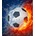 Norimpex - Puzzle Diamant painting: Soccer ball 30x40cm - 1 - 39 piese