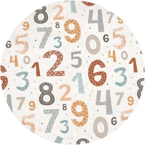 Mila Home Детско килимче за игра подходящо за пране ø120 cm Happy Numbers - Mila Home (HKC-YuvHali-370-120x120)