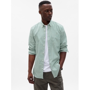 GAP Риза Gap Standard Fit GAP | Zelen | МЪЖЕ | XS