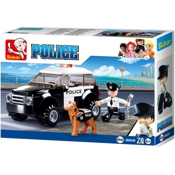Sluban B0639 Policie Hlídka se psem