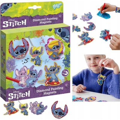 Disney STITCH diamantové malování magnety – Zbozi.Blesk.cz