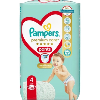 Pampers Premium Care 4 58 ks