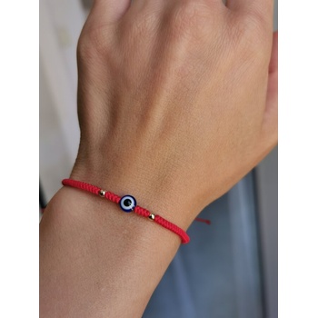 Image 1 of Синьо око с червен конец и злато