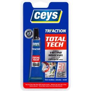 Ceys Универсално лепило Ceys Tri Action за всички материали, 10 г