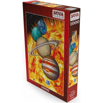 Image 1 of Nova Puzzle - Puzzle Solar System III NEW - 1 000 piese
