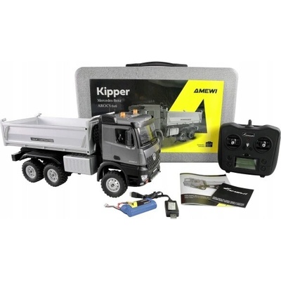 Amewi Mercedes-Benz Arocs Kipper 6x6 1:14 RTR antracit