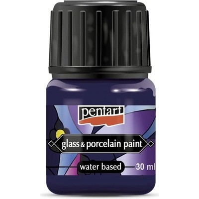 Pentart Barva na sklo a porcelán PENTART 30 ml PURPUROVÁ – Zboží Dáma