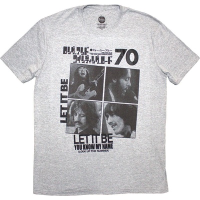 The Beatles 1970 Grey L Риза (BEATTEE626MG03)