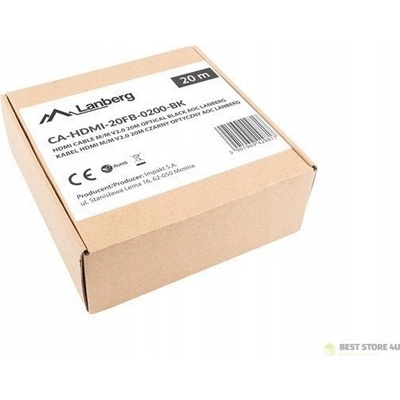 Lanberg CA-HDMI-20FB-0200-BK