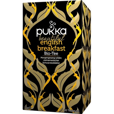 PUKKA Herbs Ajurvédsky Bio čaj elegant English Breakfast čierny 20 vrecúšok