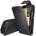 Nokia 700 Flip Калъф Черен + Протектор
