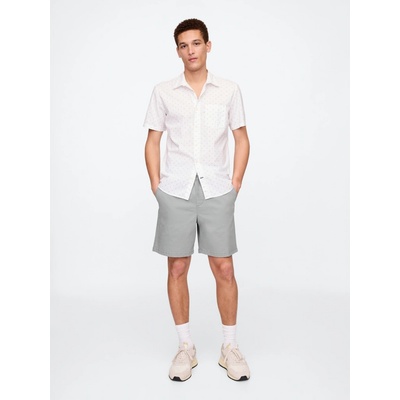 GAP Kraťasy Pull-On Khaki Sivá