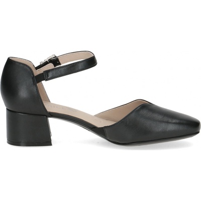 JANA Dámské kožené lodičky CAPRICE 9-22309/44 černé