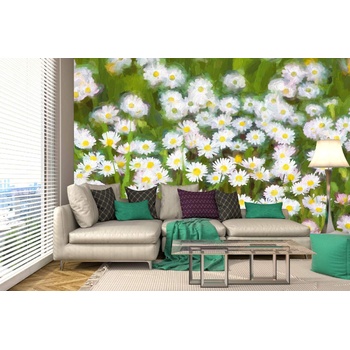 DIMEX ART s. r. o Самозалепваща се флизелинова фототапета картина - пролет ливада 375 x 250 см