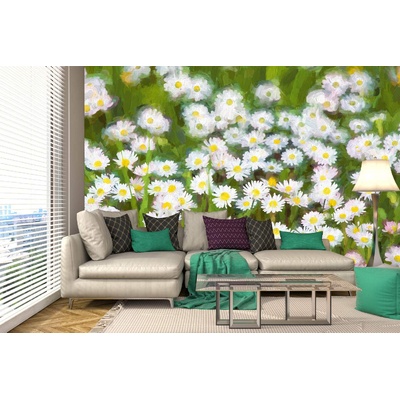 DIMEX ART Самозалепваща се флизелинова фототапета картина - пролет ливада 375 x 250 см