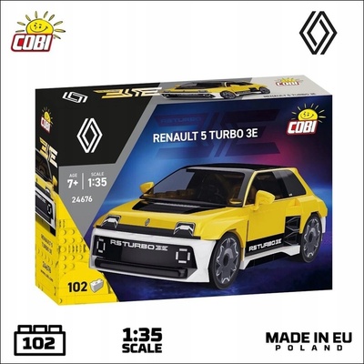Cobi 24676 Renault 5 Turbo 3E, 1:35, 102 k