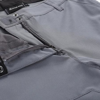 Alpine Pro BAKA dámské Softshellové Šortky ŠEDÁ