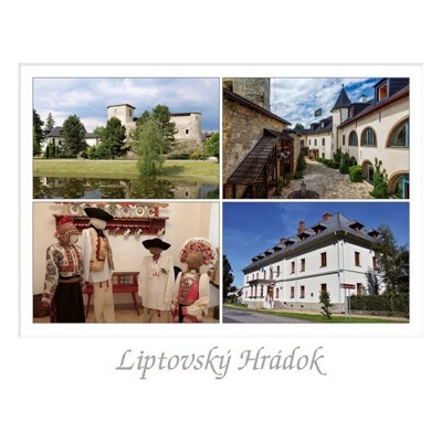 (A6) Pohľadnica A6 Liptovský Hrádok I