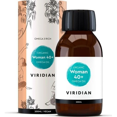 Viridian Woman 40+ Omega Oil Organic 200 ml