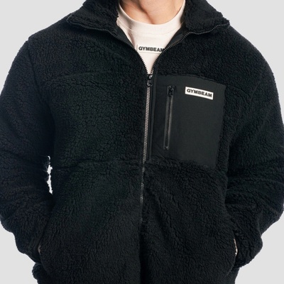 GymBeam bunda Sherpa Black