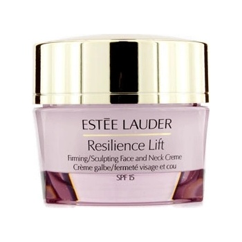 Estée Lauder Resilience Lift Firming Sculpting Face and Neck Creme SPF15 normální až smíšená pleť liftingový zpevňující krém na obličej a krk 50 ml