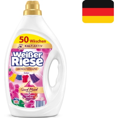 Weißer Riese Color Orchidee prací gel 50 PD 2,25 l