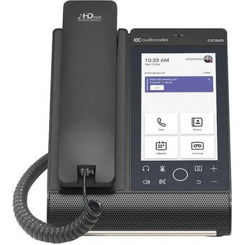 Image 1 of AudioCodes C470HD - IP Zoom Edition апарат (ZOOM-C470HD-DBW)