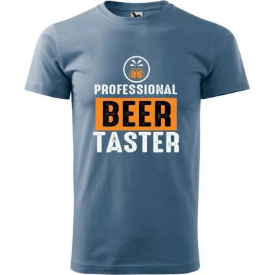 Dobrý Triko pánské tričko Beer taster Denim