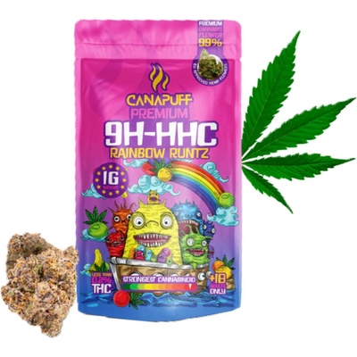 Canapuff 9H-HHC Rainbow Runtz 0,2% THC 1 g – Zboží Dáma