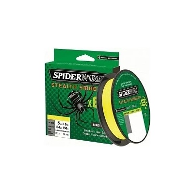 Spiderwire Šnúra Stealth Smooth 8 Yellow 300m 0,15mm 16,5kg
