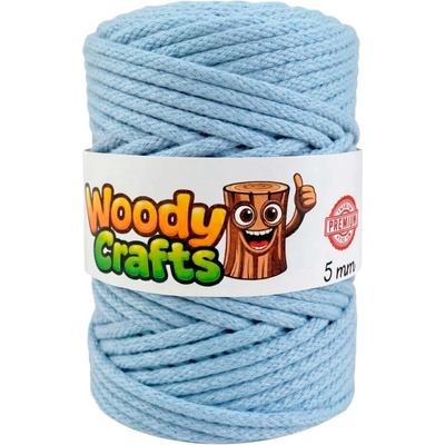 Woody Crafts Woody PREMIUM 5 mm (100m) - Nebeská modrá (Sky blue)