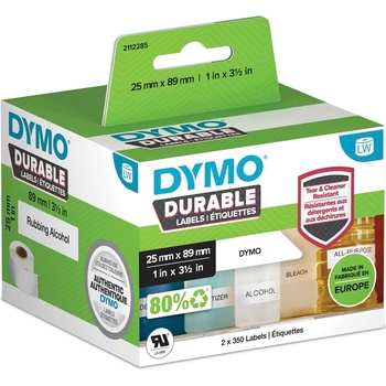 DYMO Етикети Dymo LabelWriter Durable 25 x 89 мм. Ролка от 700 етикета бр (2112285)