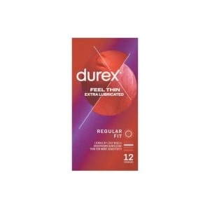 Durex Feel Thin Extra Lubricated 12 бр (P24594)