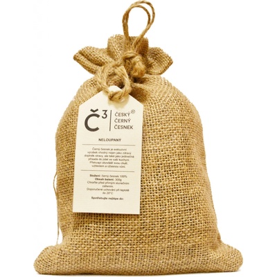 ČČČ Český černý česnek juta neloupané stroužky 300 g – Zboží Dáma ČČČ Český černý česnek juta neloupané stroužky 300 g – Zboží Dáma