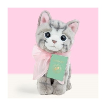 Image 1 of Studio Pets - Плюшено коте с панделка Бела