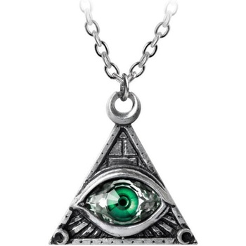 Alchemy gothic нашийник ALCHEMY GOTHIC - Eye Of Providence - P827-Green