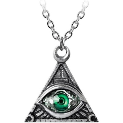 Alchemy gothic нашийник ALCHEMY GOTHIC - Eye Of Providence - P827-Green
