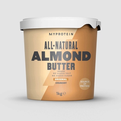 MyProtein Mandľové máslo chrumkavé 1 kg