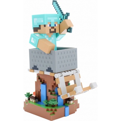 Cable Guys Minecraft: Steve In Diamond Armour R.E.S.T