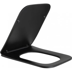 Inter Ceramic ТОАЛЕТНА СЕДАЛКА И КАПАК ЗАБАВЕНО ПАДАНЕ icc 5135mb КВАДРАТ ГРАФИТ (icc 5135mb)