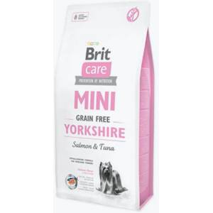 Brit Mini Grain Free Yorkshire - със сьомга и риба тон, за йоркширски териер 7 кг