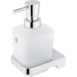 Nimco Maya - Дозатор за сапун с държач, матирано стъкло/хром MA 29031C-26 (MA 29031C-26)