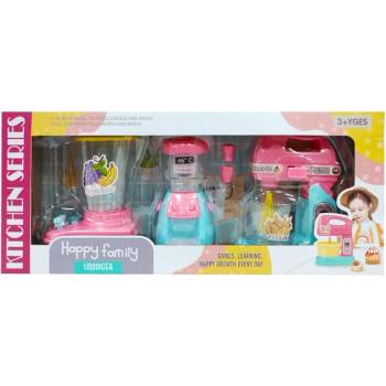 Raya Toys Игрален комплект Raya Toys - Кухненски уреди Happy Family, 3 броя (506121554)