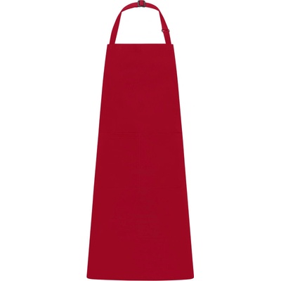 James & Nicholson Zástěra JN 1882 s laclem COT02188200499-red Červená – Sleviste.cz