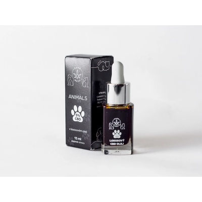 Cannrest animals 5% CBD Lososový olej 15 ml