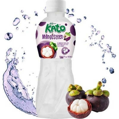 Kato Mangosteen Juice With Nata de Coco Jelly 320 ml