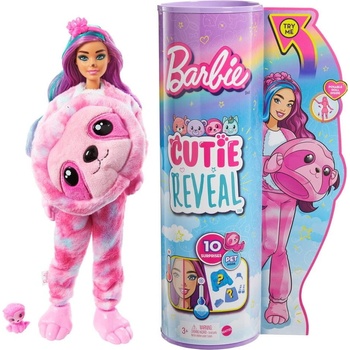 Barbie Cutie Reveal panenka série 2 Vysněná země Lenochod