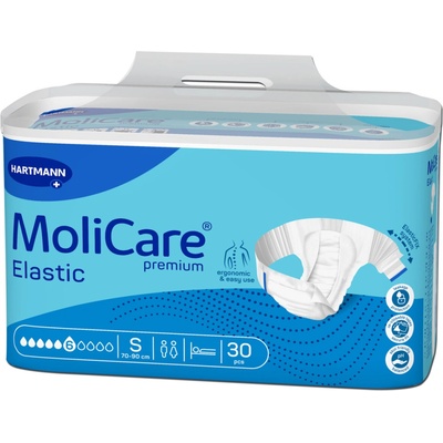 Hartmann MoliCare Slip 6 kvapiek S, 30 ks